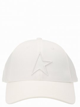 'demos' Cap In White