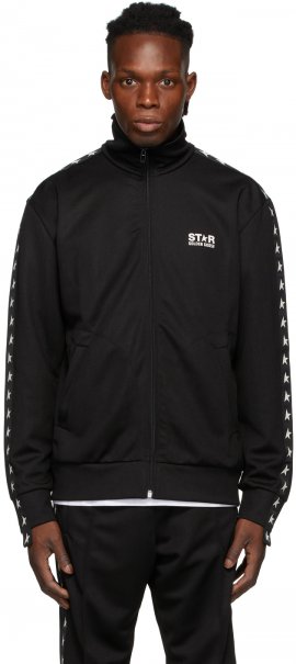 Black Star Denis Zip-Up Track Jacket