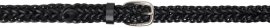 Black Thin Houston Belt