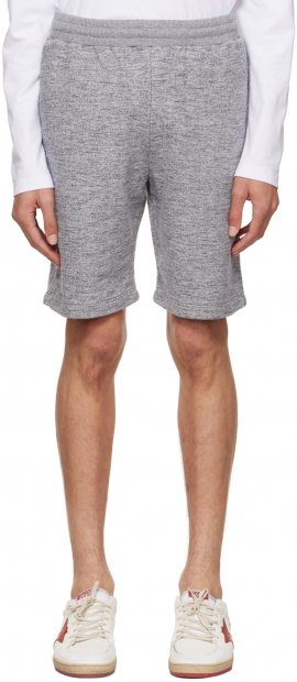 Gray Graphic Shorts