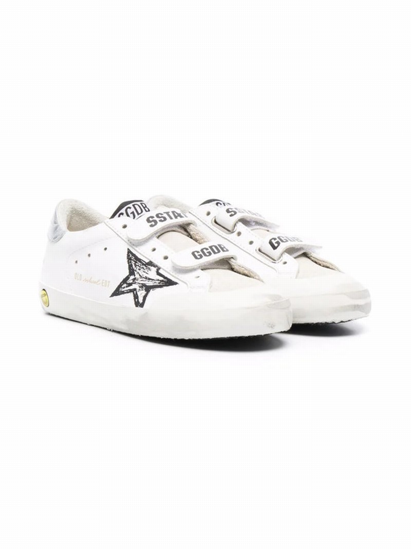 Kids' Superstar Touch-strap Low-top Sneakers In ??ɫ