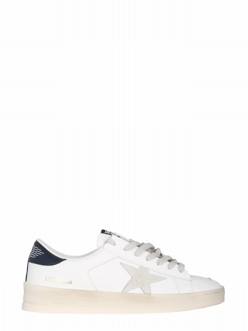 Stardan Leather Upper Suede Star Shuny Leather Hee In White