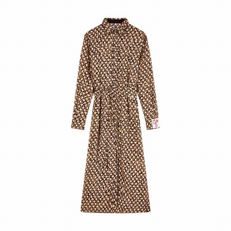 Dana Long Dress In Tannin Black Gold