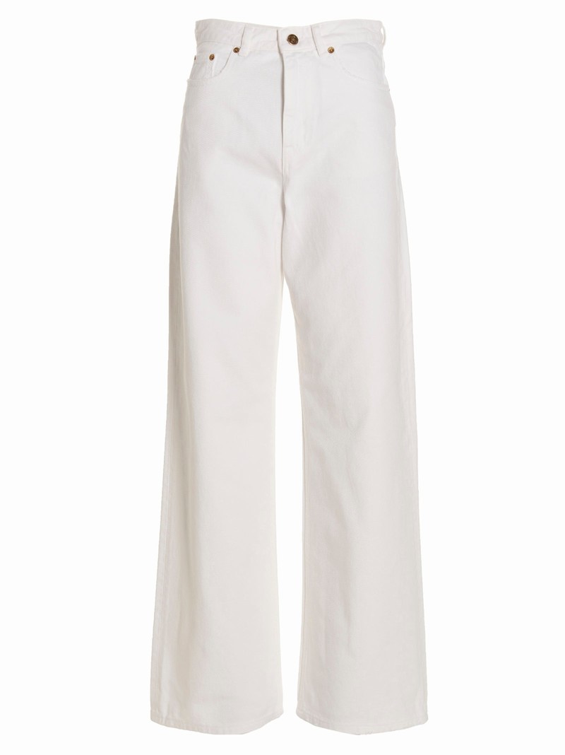Jeans Bull Over Dyed-58 In White