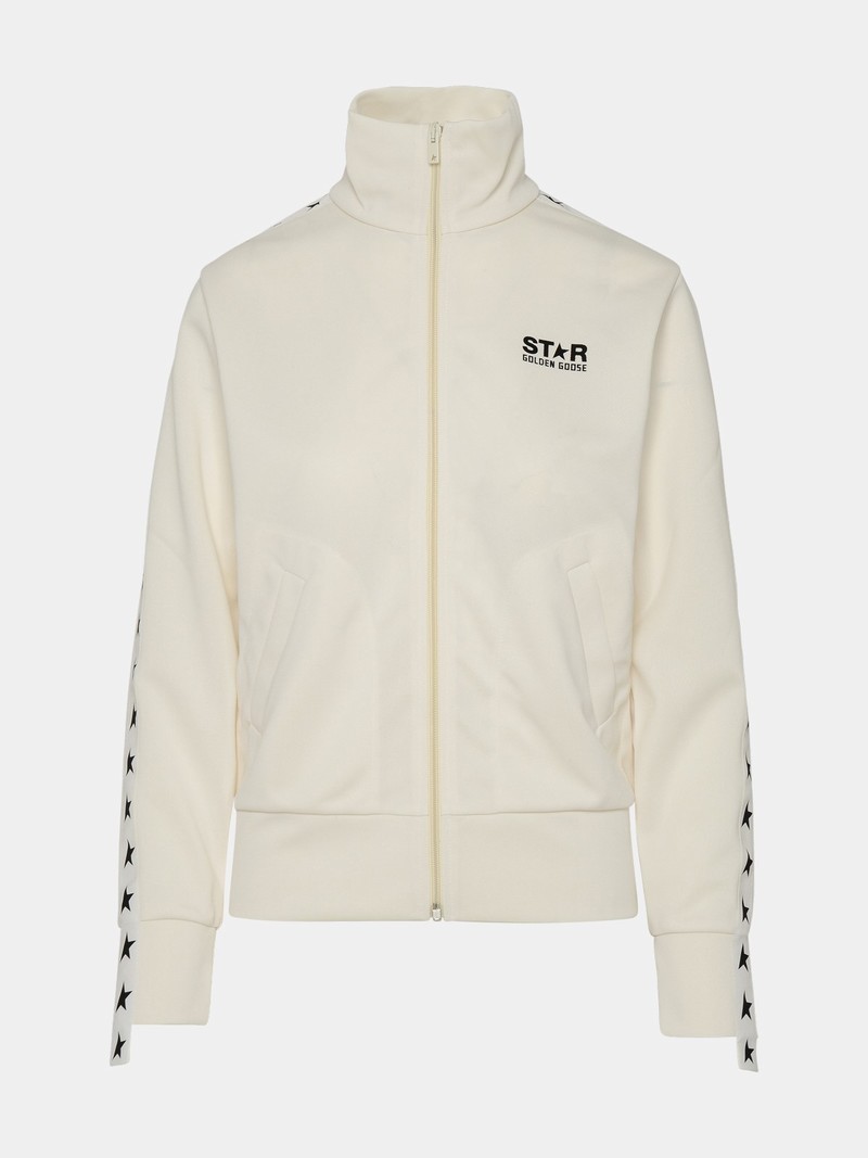 Black Polyester Denise Sweatshirt