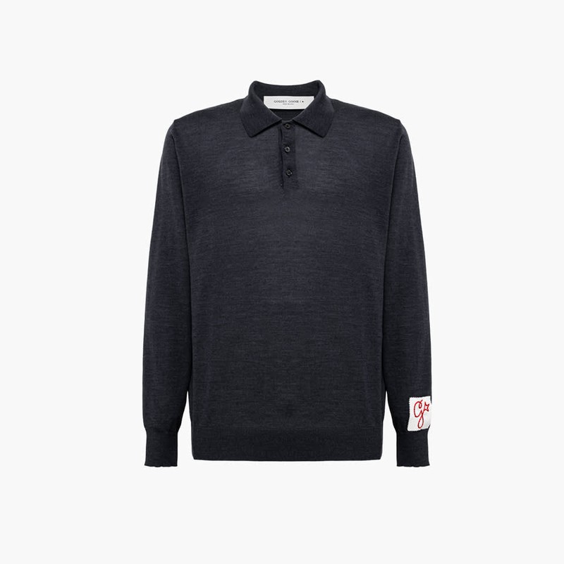 Gregory Polo Shirt In Anthracite
