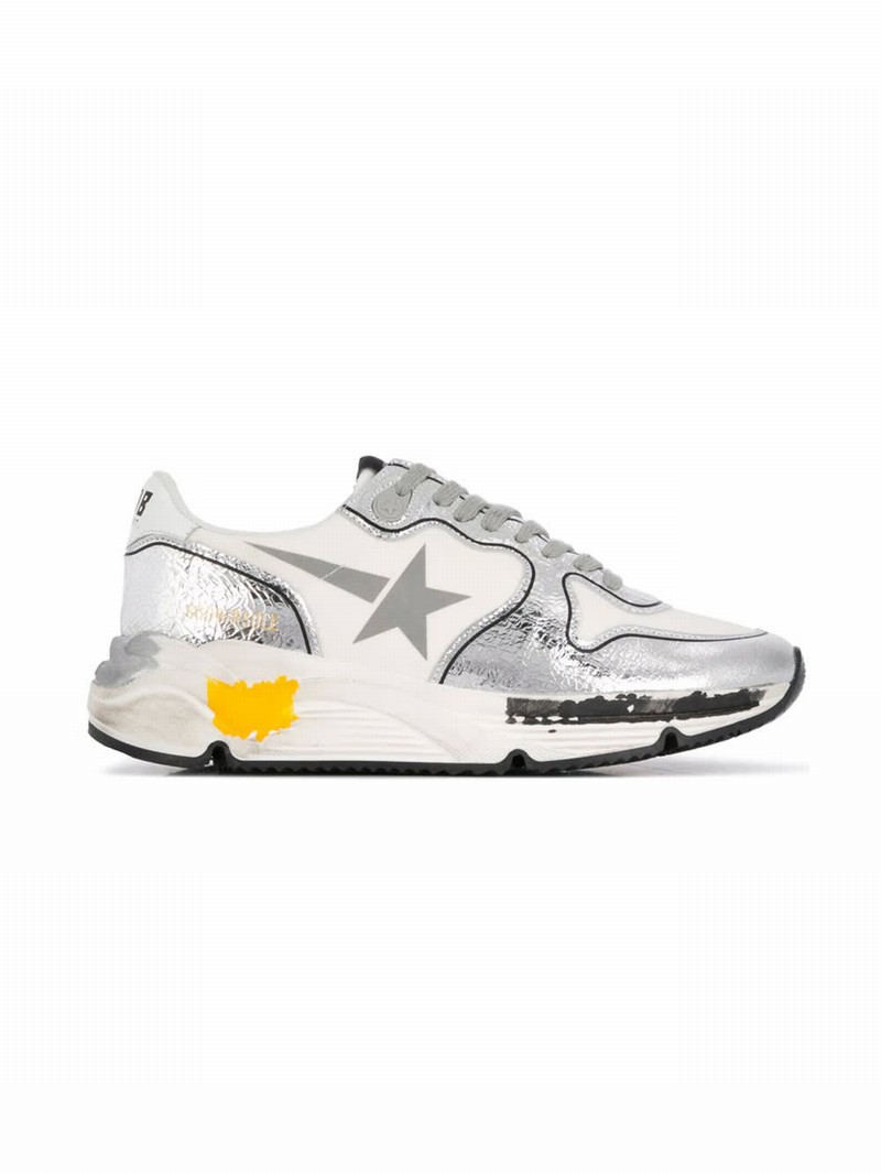 Running Sole Lycra Upper Print Star Crack Toe And In 80185