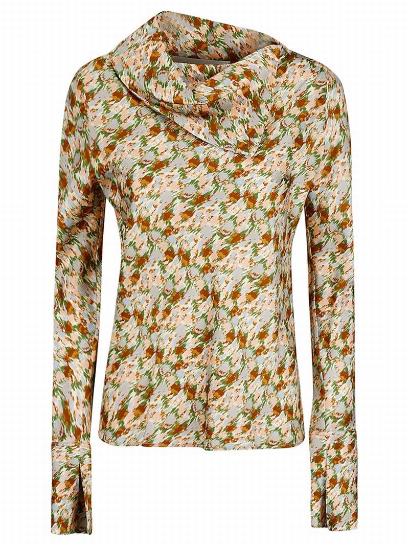 Journey Ws Slim Blouse Long Sleeves In 82129